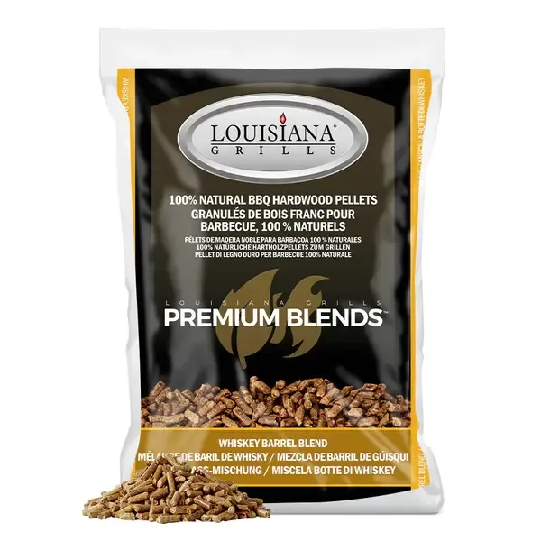 LOUISIANA GRILLS HARDWOOD PELLETS WHISKEY BARREL BLEND 40LB