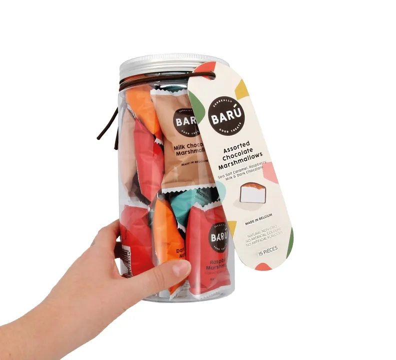 Baru - Chocolate Marshmallow Gift Jar - Assorted