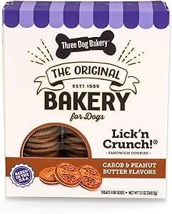 Lick'n Crunch Cookies Golden &amp; Peanut Butter 13 oz