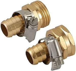 Holland Greenhouse - Solid Brass Hose Repair Female Coupling 1/2&#39;&#39;