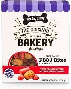 Soft Baked Peanut Butter &amp; Strawberry Bites 13 oz