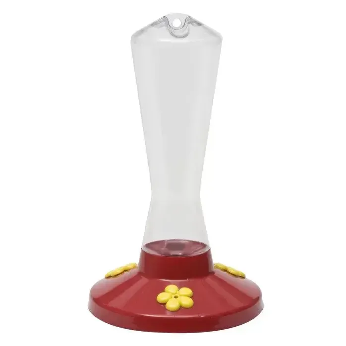 Pinch Waist Hummingbird Feeder - Clear Plastic