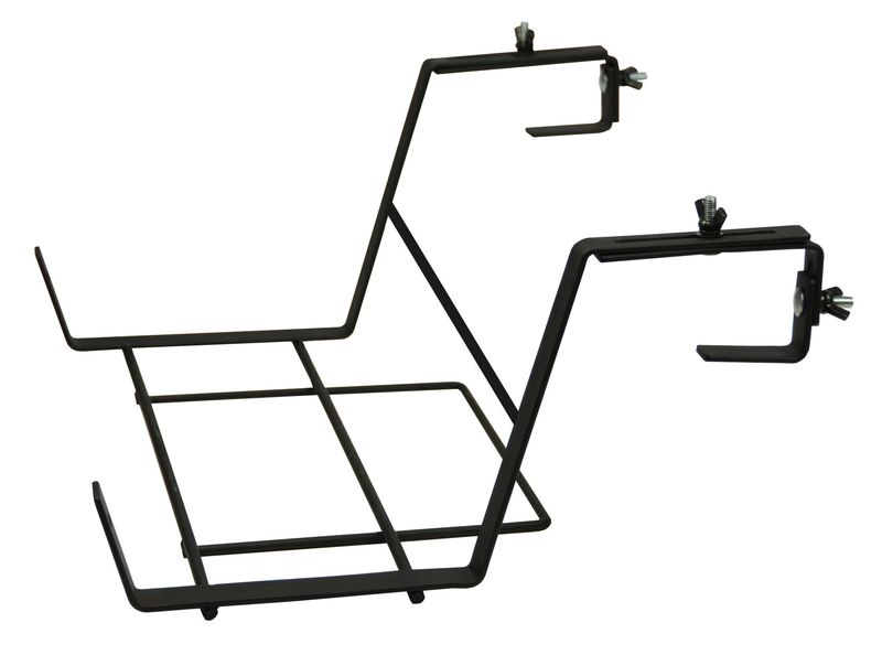 Pacific Rim - Adjustable Rail Flower Box Holder Black - 15&#39;&#39;wx7.5&#39;&#39;D