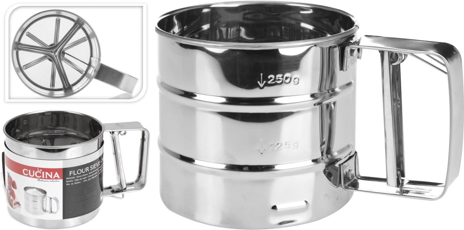 Flour Sifter Stainless Steel