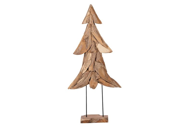 Christmas tree on stand XL teak 73x22x150cm