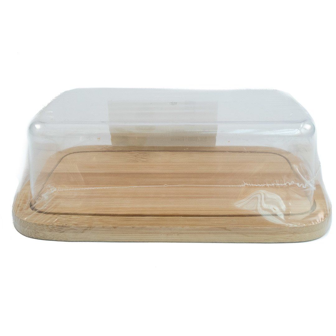 Bamboo Butter Dish with Lid