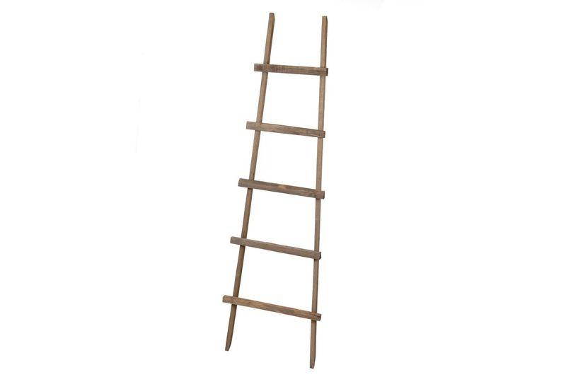 Historic Wood Deco Ladder 118x29/38cm