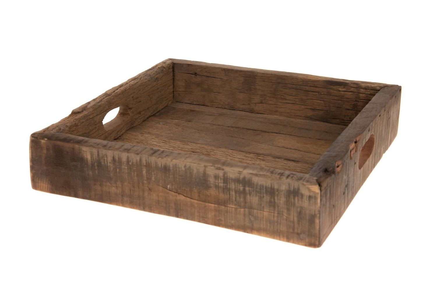 Vintage Tray Wood 37x37x6cm