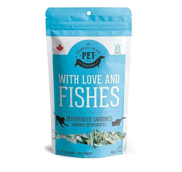 With Love and Fishes Sardine Treats 50gm
