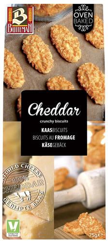 Buiteman - Cheddar Cheese Biscuits 75g - single