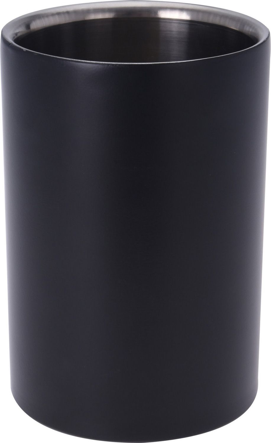 Wine Cooler Stainless Steel - Black