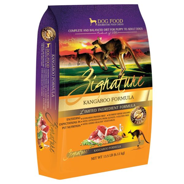 Zignature Dog LID GF Kangaroo 12.5 lb
