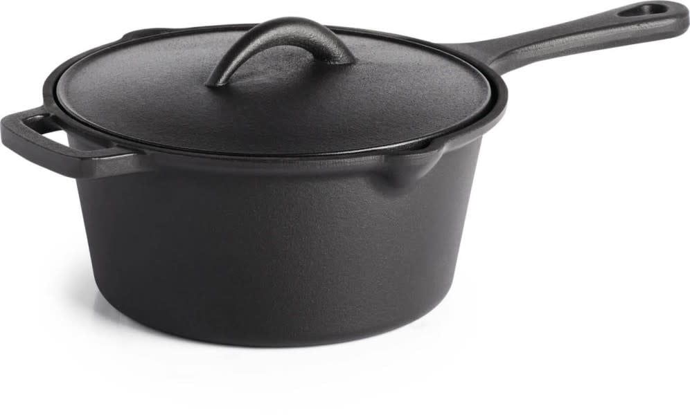 Napoleon - Sauce Pan with Lid Cast Iron 19cm