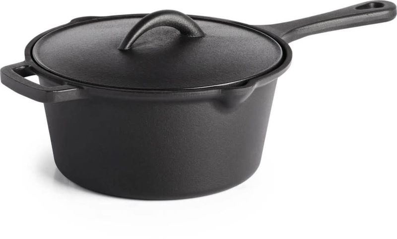 Napoleon - Sauce Pan with Lid Cast Iron 19cm