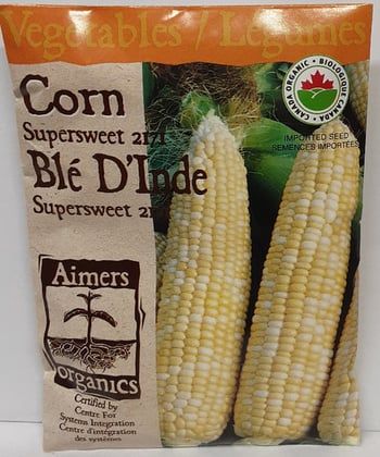 Supersweet 2171 Organic Corn Seeds
