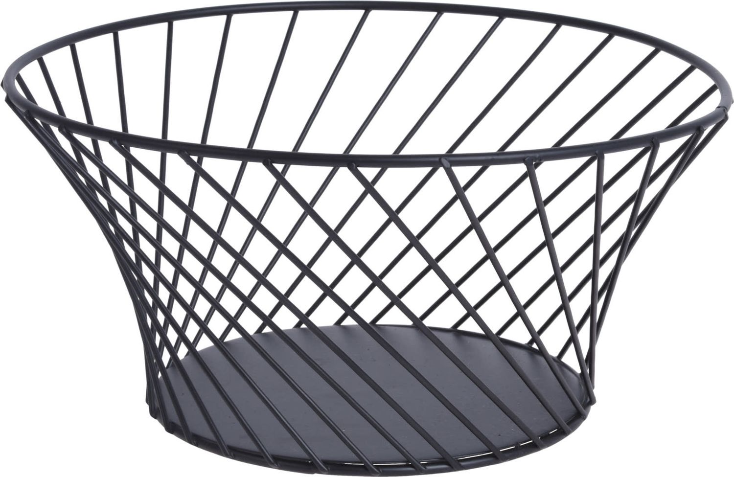 Fruit Basket Metal - Black