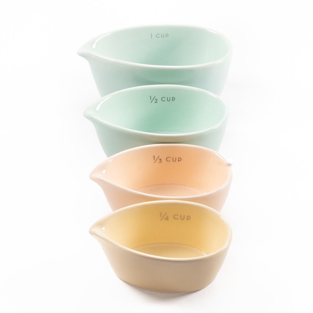Measuring Cups - Ceramic Set of 4 - Cloud