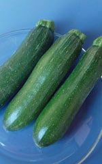Dark Green Zucchini Organic Squash Seeds