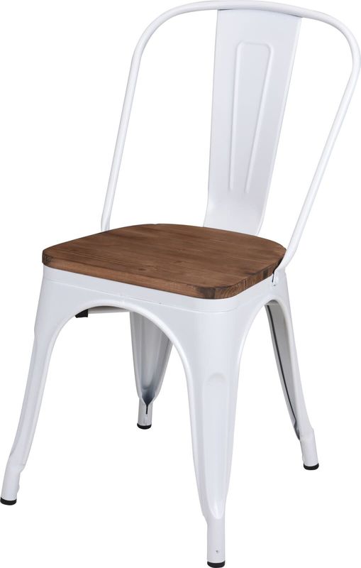 Chair Metal White 360Xh843Mm