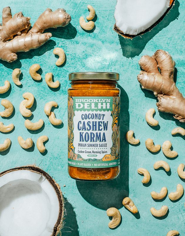 Brooklyn Delhi Coconut Cashew Korma Sauce - 354ml