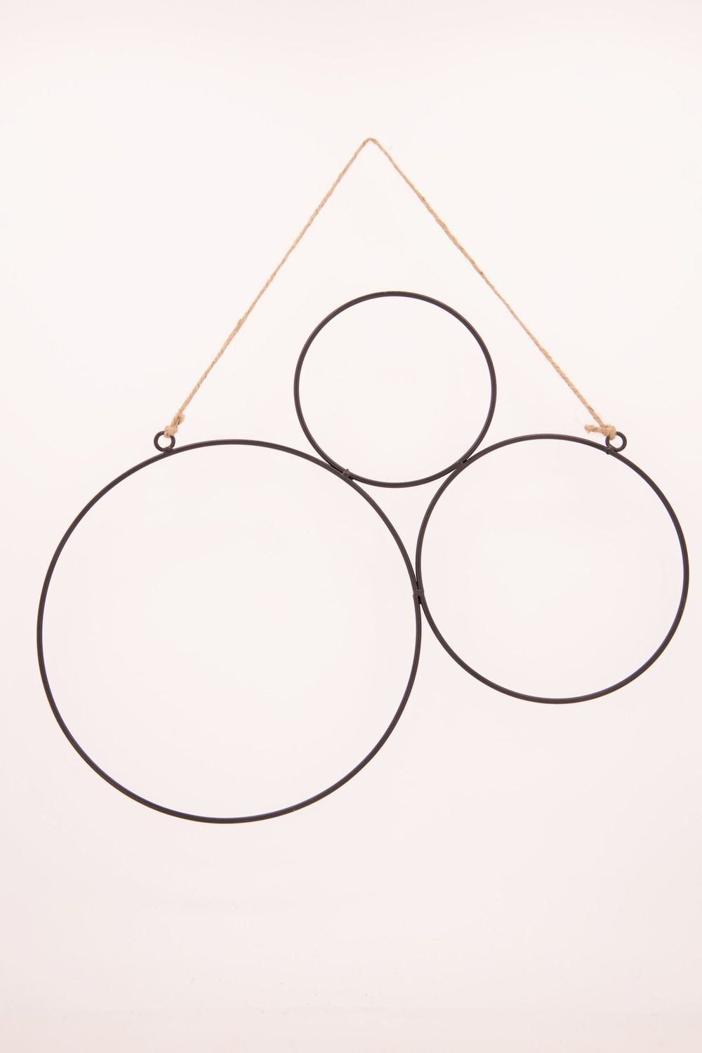 Hanging Flower Base Metal 48x0.5x43cm