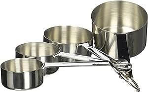 Measuring Cups - Set of 4 Stainless Steel