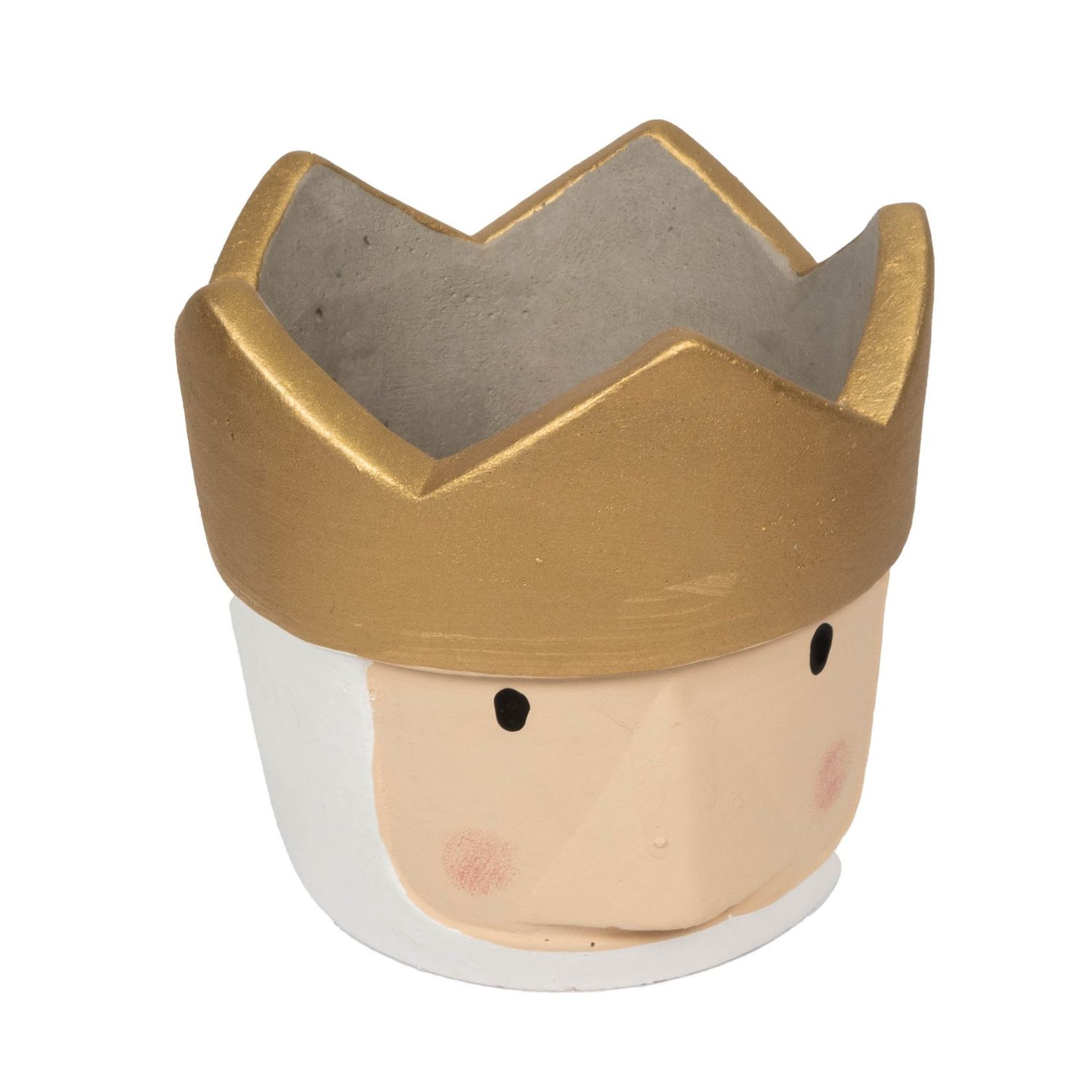 Planter cement King Grey Gold 5 inch