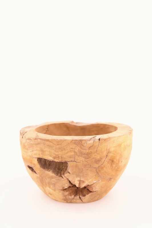 Bowl - Medium - Teak - 30x19.5cm