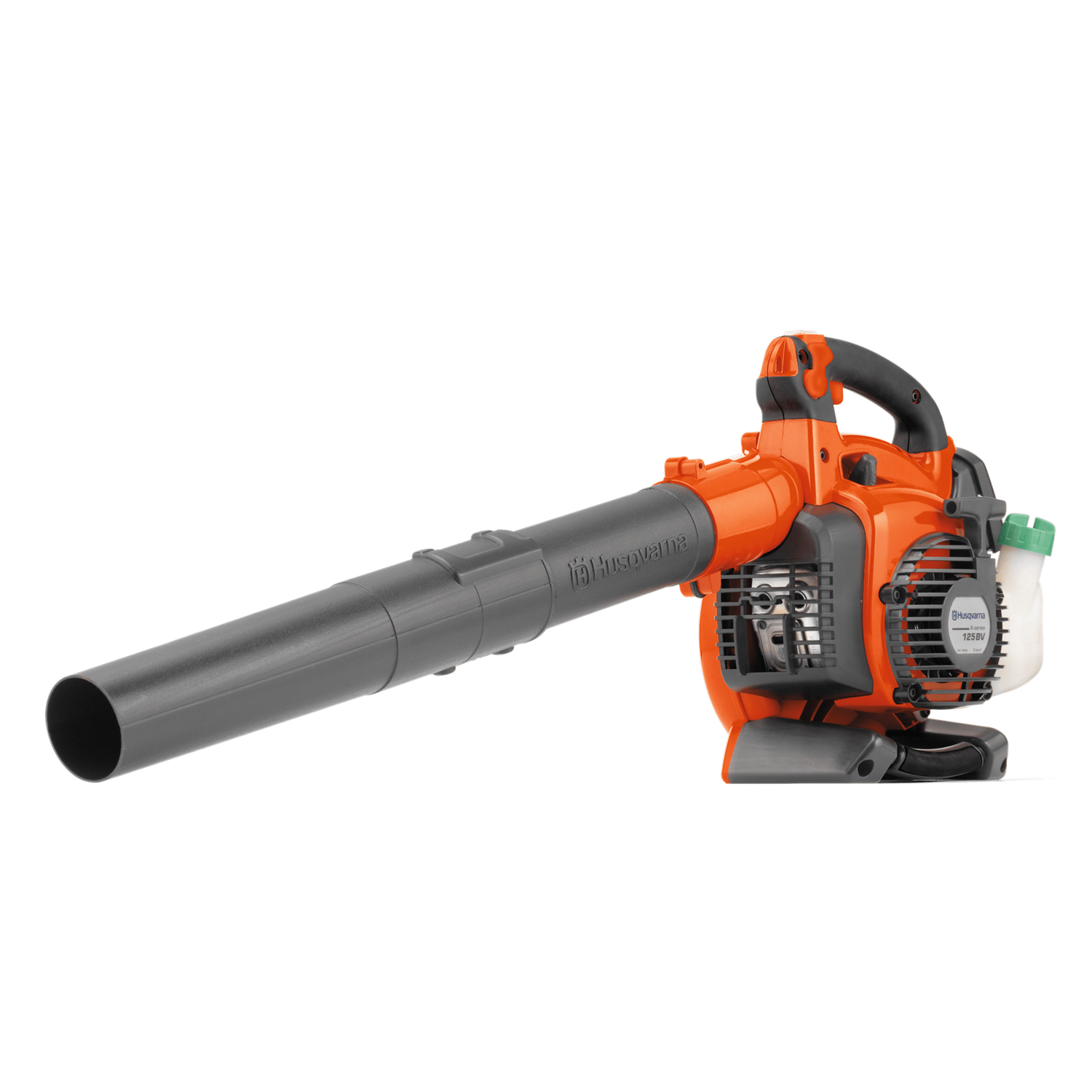 Husqvarna 125BVX 28 cc handheld blower with vac kit, 1.1 hp., 425 cfm/170 mph
