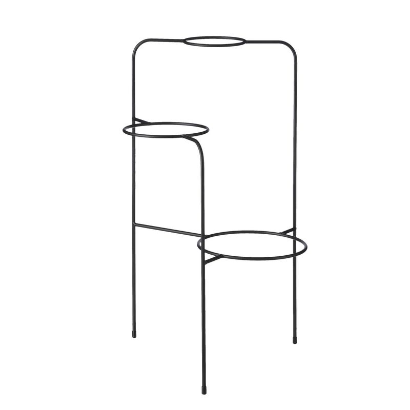 Paula Plant Stand - Black - l41xw35xh65cm
