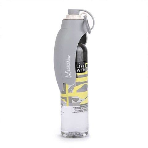 HydroSMART - Flex PetHydration/Water Bowl - Sky Grey