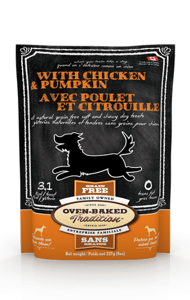 Oven-Baked Tradition Dog Treat Chicken/Pumpkin - 8oz