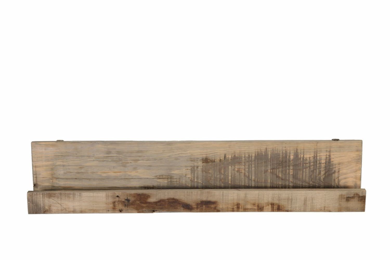 Photo Frame Shelf Historic Wood - 78x15x8cm