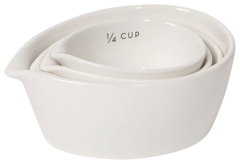 Measuring Cups Set/4 Ivory