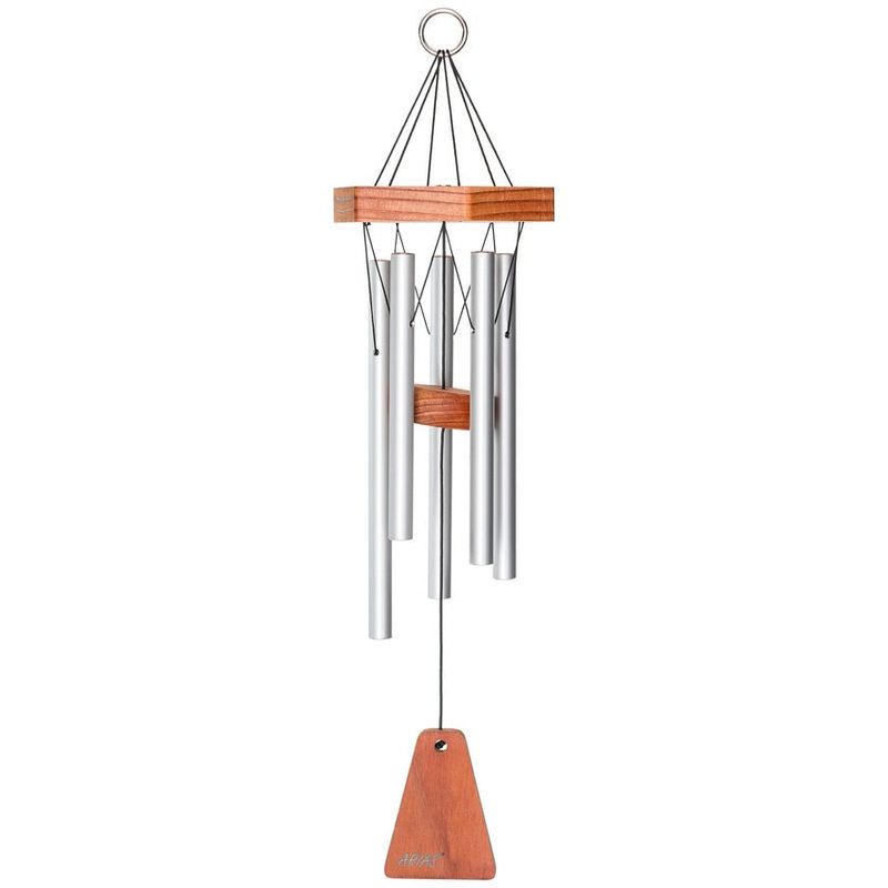 Arias Chime - 5 Tube - Satin - 17&quot;