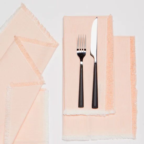 Napkins - Chambray Heirloom Nectar - Set of 4