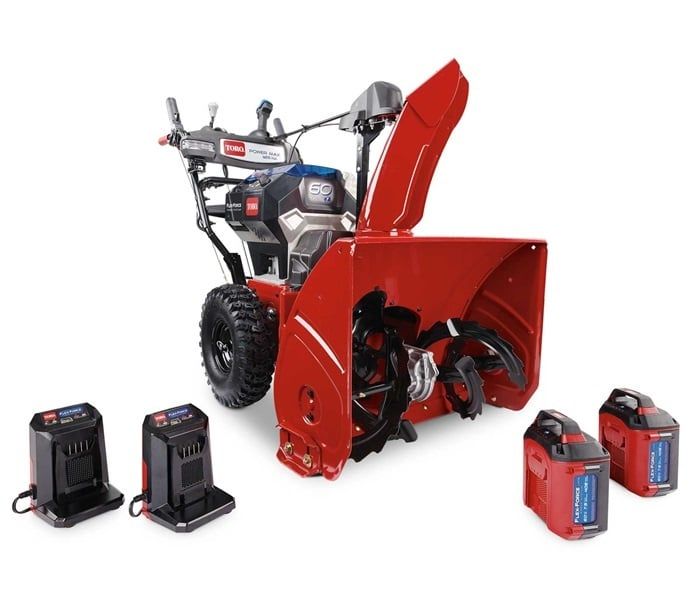 Toro Power Max E26 60V Cordless (2x7.5ah battery)