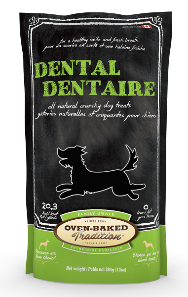 Oven-Baked Tradition Dog Treat Dental - 10oz