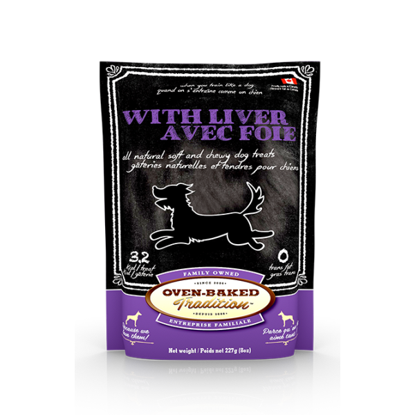 Oven-Baked Tradition Dog Treat Liver - 8oz