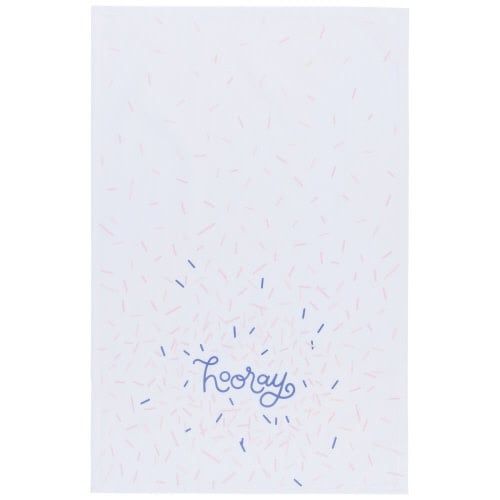 Tea Towel - Woven Cotton - Hooray