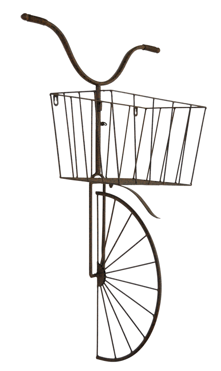 Pacific Rim - Half Bicycle Wall Planter