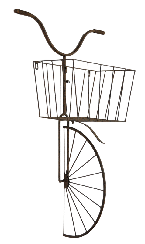 Pacific Rim - Half Bicycle Wall Planter