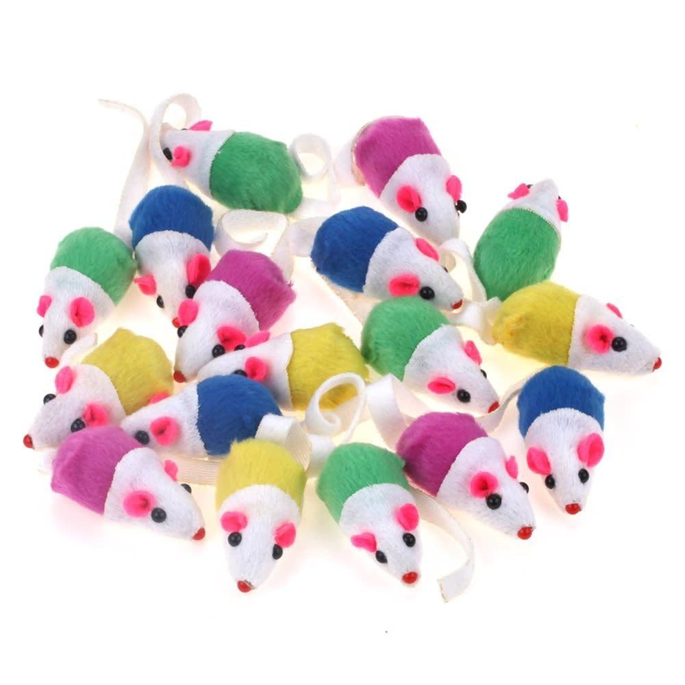 Cat Toy - Mini Mouse w/ Rattle