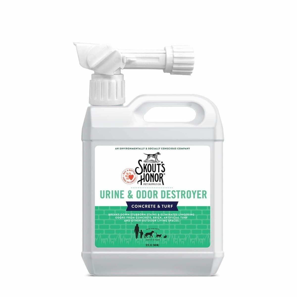 Urine &amp; Odor Destroyer - Concrete &amp; Turf - 32oz