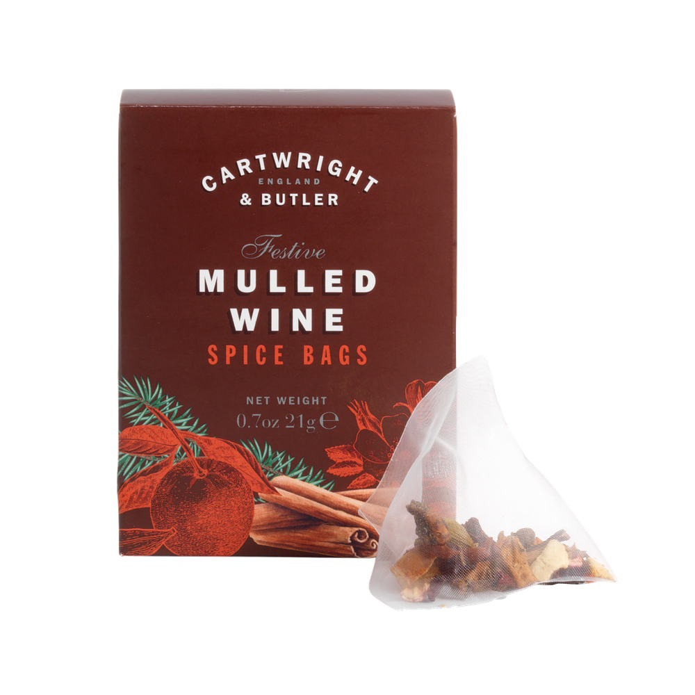 Cartwright &amp; Butler Mulled Wine Spice Bags 21g