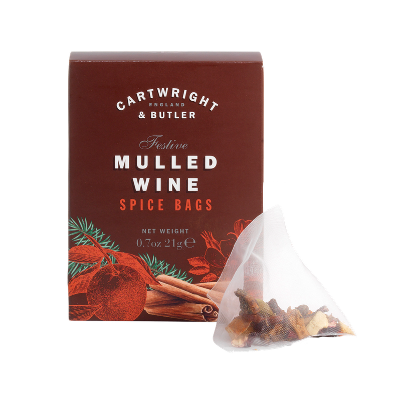 Cartwright &amp; Butler Mulled Wine Spice Bags 21g