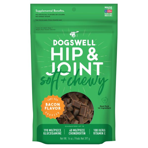 Dogswell Soft &amp; Chewy Bacon Hip &amp; Joint 14 oz
