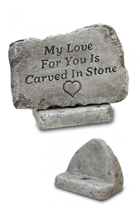 Garden Greeting - Stone Rest