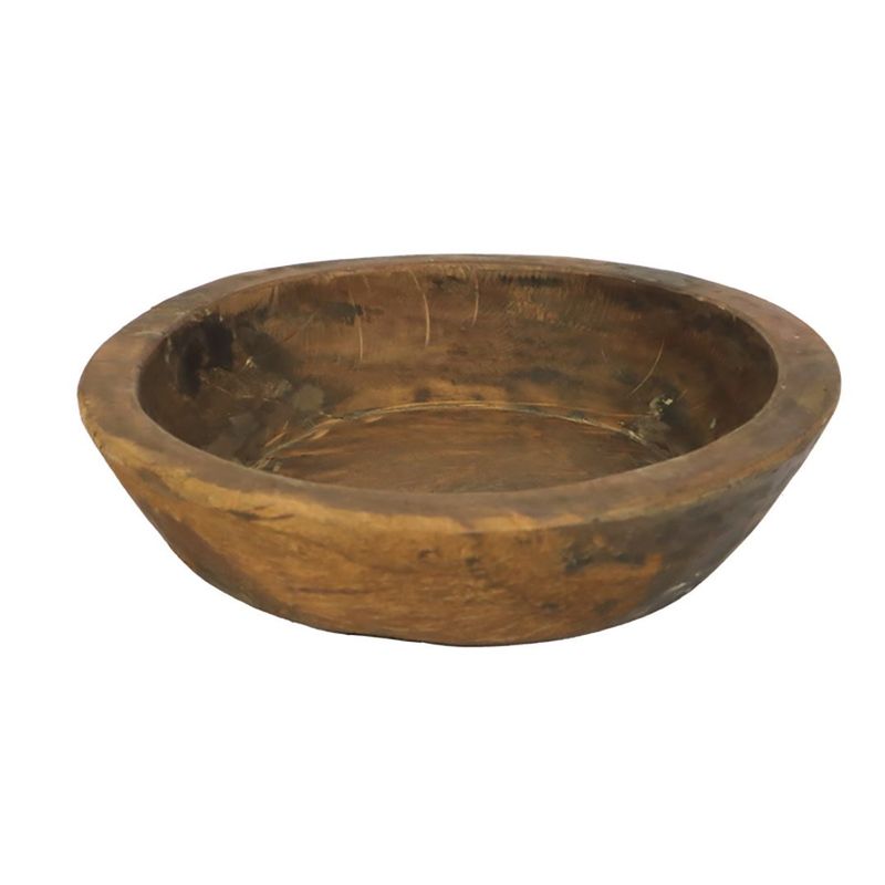 Wooden Antique "Home Used" Bowl