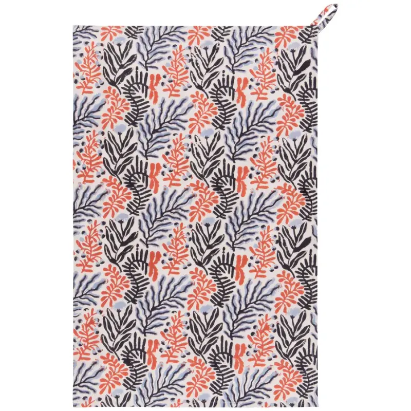 Danica - Tea Towel Block Print Cotton 28x18